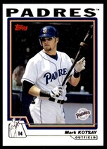 2004 Topps Base Set Series 1 #3 Mark Kotsay