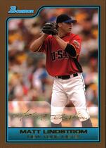 2006 Bowman Draft Futures Game Prospects Gold #FG41 Matthew Lindstrom