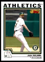 2004 Topps Base Set Series 1 #99 John Halama