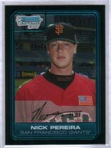 2006 Bowman Chrome Draft Futures Game Prospects #FG21 Nick Pereira