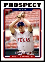 2005 Topps Update #UH94 Thomas Diamond