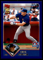 2003 Topps Base Set #40 Eric Hinske