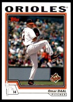 2004 Topps Base Set Series 2 #479 Omar Daal