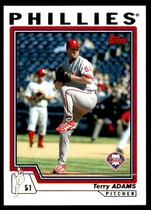 2004 Topps Base Set Series 1 #182 Terry Adams