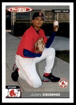 2004 Topps Total #855 Juan Cedeno