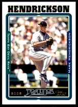 2005 Topps Base Set Series 2 #596 Mark Hendrickson