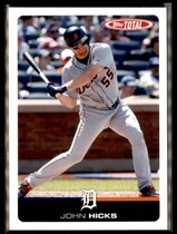 2019 Topps Total #457 John Hicks