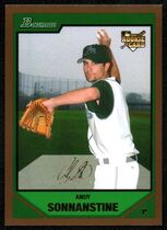 2007 Bowman Draft Gold #BDP44 Andy Sonnanstine