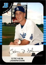 2005 Bowman Draft #BDP118 Steven Johnson