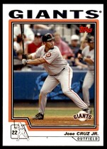 2004 Topps Base Set Series 1 #249 Jose Cruz Jr.