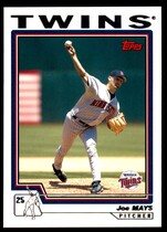 2004 Topps Base Set Series 1 #259 Joe Mays