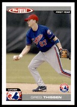 2004 Topps Total #806 Greg Thissen