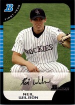 2005 Bowman Base Set #297 Neil Wilson