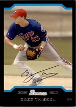 2004 Bowman Base Set #190 Greg Thissen