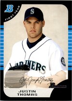 2005 Bowman Draft #BDP84 Justin Thomas