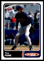 2003 Topps Total #74 Tony Fiore