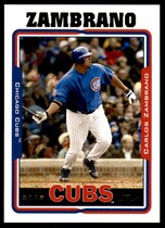 2005 Topps Base Set #258 Carlos Zambrano