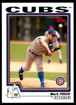 2004 Topps Base Set Series 1 #50 Mark Prior