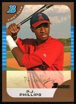 2005 Bowman Draft Gold #BDP102 P.J. Phillips