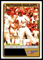 2005 Topps Update #UH117 Reggie Sanders