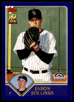 2003 Topps Base Set #138 Jason Jennings