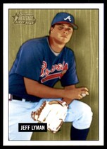 2005 Bowman Heritage #296 Jeff Lyman