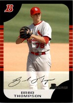 2005 Bowman Draft #BDP21 Brad Thompson