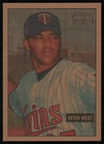 2005 Bowman Heritage Mahogany #225 Kevin West