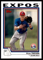2004 Topps Traded #T214 Greg Thissen