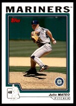 2004 Topps Base Set Series 2 #448 Julio Mateo