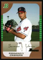 2005 Bowman Draft Gold #BDP162 Fernando Cabrera