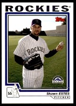 2004 Topps Base Set Series 2 #481 Shawn Estes