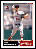 2003 Topps Total #464 Jason Simontacchi