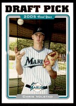 2005 Topps Update #UH321 Chris Volstad