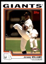 2004 Topps Base Set Series 2 #580 Jerome Williams