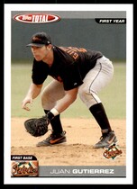 2004 Topps Total #835 Juan Gutierrez