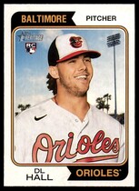 2023 Topps Heritage #189 Dl Hall