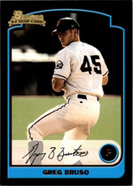 2003 Bowman Base Set #186 Greg Bruso