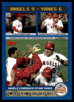 2003 Topps Base Set #349 Anaheim Angels