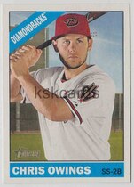 2015 Topps Heritage #182 Chris Owings