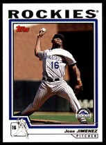 2004 Topps Base Set Series 1 #53 Jose Jimenez