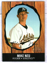 2003 Bowman Heritage Black Facsimile Signature #250 Mike Neu