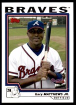 2004 Topps Base Set Series 2 #632 Gary Matthews Jr.