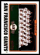 2005 Topps Base Set Series 2 #662 San Franciso Giants