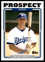 2005 Topps Update #UH107 Blake Dewitt