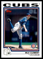 2004 Topps Base Set Series 1 #197 Matt Clement