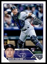 2023 Topps Base Set #41 Brian Serven
