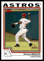 2004 Topps Base Set Series 1 #219 Richard Hidalgo