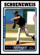 2005 Topps Update #UH26 Scott Schoeneweis