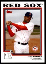 2004 Topps Base Set Series 2 #591 Tony Womack